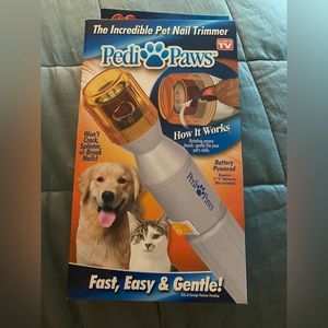 Pedi Paw Nail Trimmer- has batteries in it - barely used